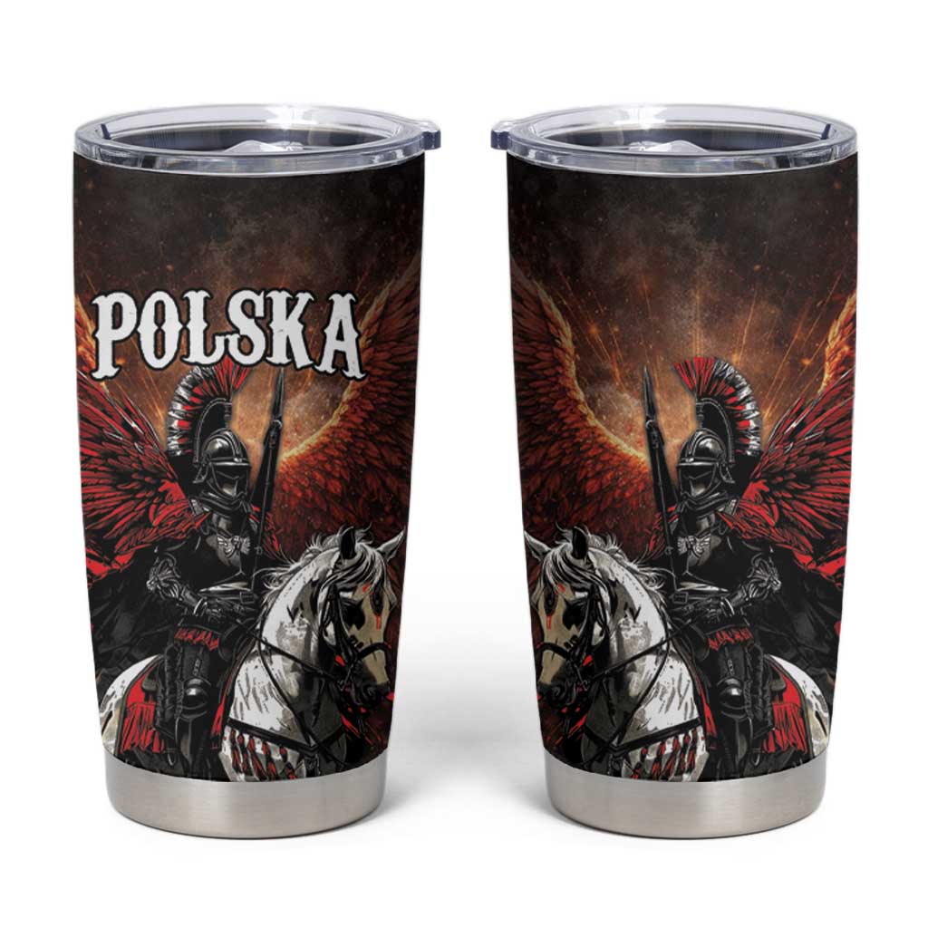 Polish Winged Hussars Tumbler Cup Polska Legendary Cavalry Warrior