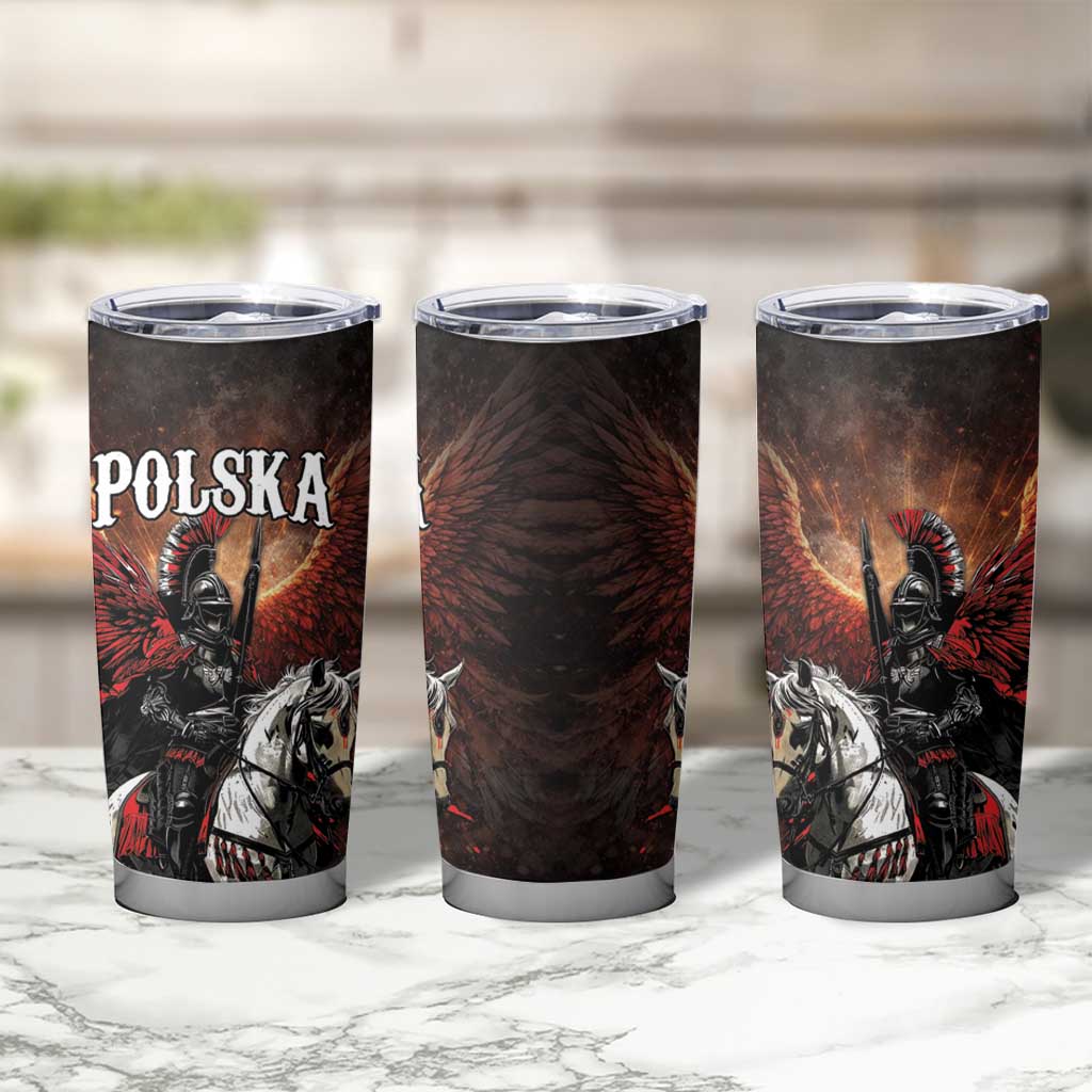 Polish Winged Hussars Tumbler Cup Polska Legendary Cavalry Warrior
