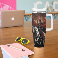 Polish Winged Hussars Tumbler With Handle Polska Legendary Cavalry Warrior