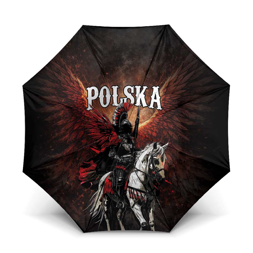 Polish Winged Hussars Umbrella Polska Legendary Cavalry Warrior