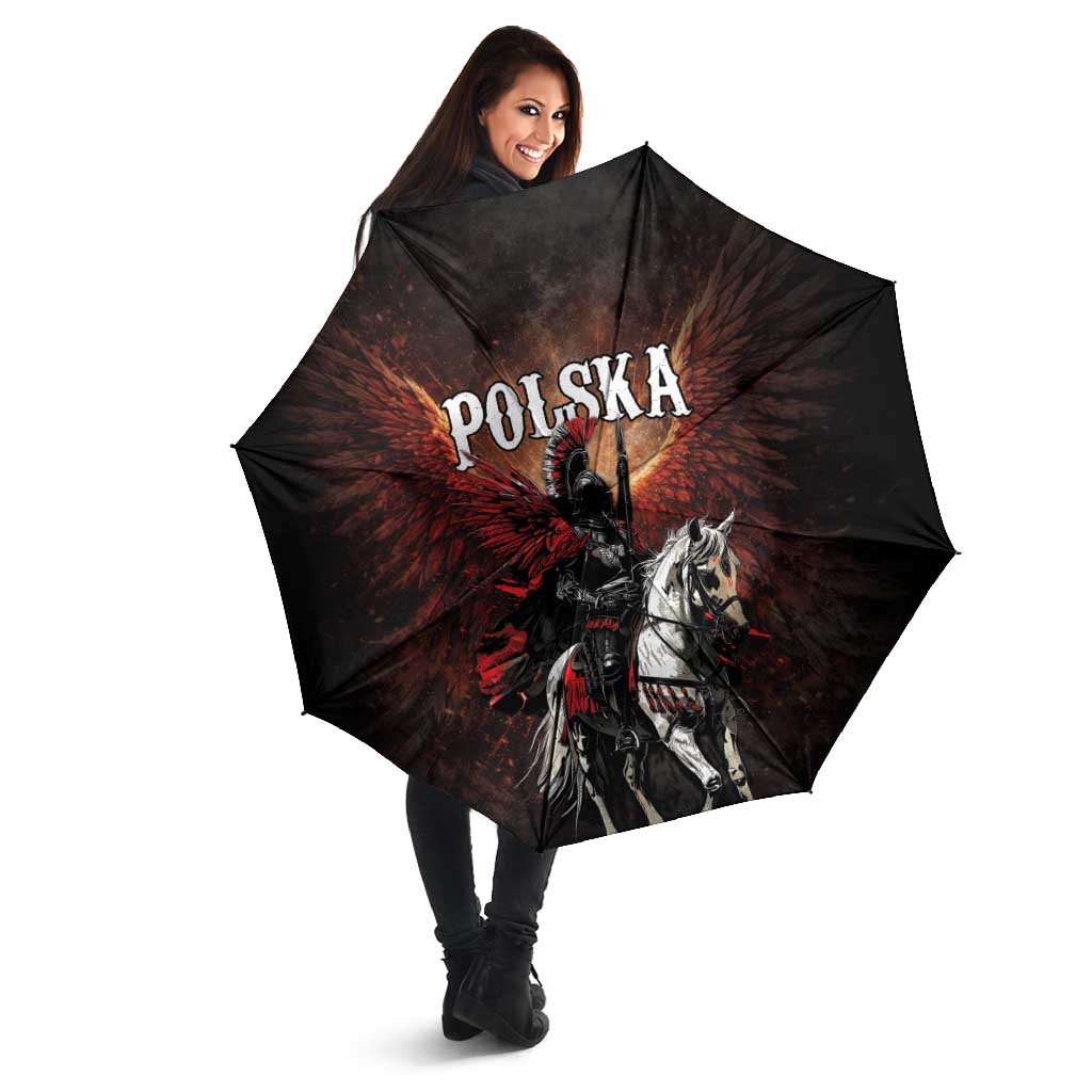 Polish Winged Hussars Umbrella Polska Legendary Cavalry Warrior