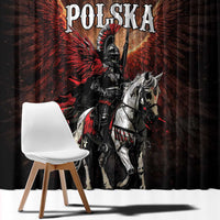 Polish Winged Hussars Window Curtain Polska Legendary Cavalry Warrior
