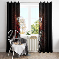 Polish Winged Hussars Window Curtain Polska Legendary Cavalry Warrior