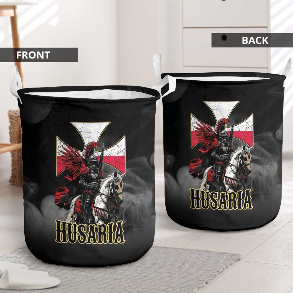 Polish Winged Hussars Laundry Basket Husaria Poland Pride Knight Armor