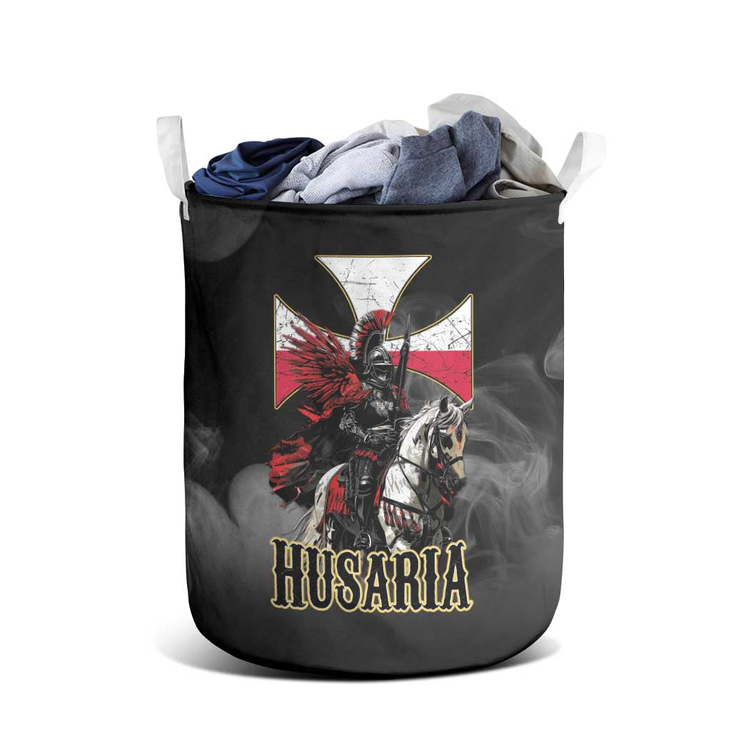 Polish Winged Hussars Laundry Basket Husaria Poland Pride Knight Armor