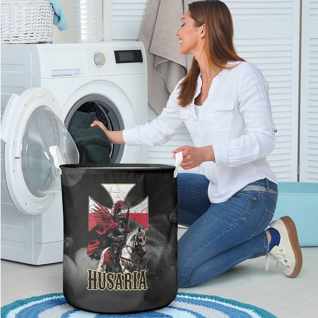 Polish Winged Hussars Laundry Basket Husaria Poland Pride Knight Armor
