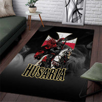 Polish Winged Hussars Area Rug Husaria Poland Pride Knight Armor