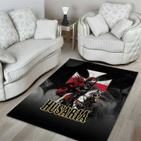 Polish Winged Hussars Area Rug Husaria Poland Pride Knight Armor