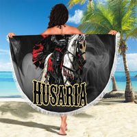 Polish Winged Hussars Beach Blanket Husaria Poland Pride Knight Armor