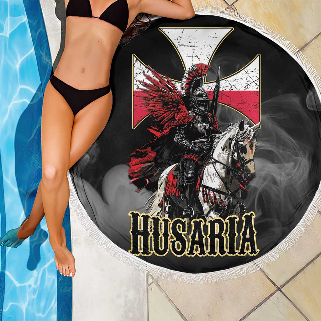 Polish Winged Hussars Beach Blanket Husaria Poland Pride Knight Armor