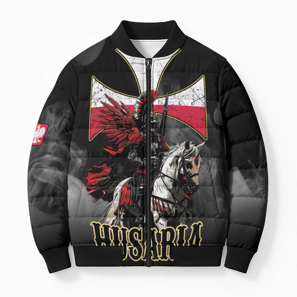 Polish Winged Hussars Bomber Puffer Jacket Husaria Poland Pride Knight Armor