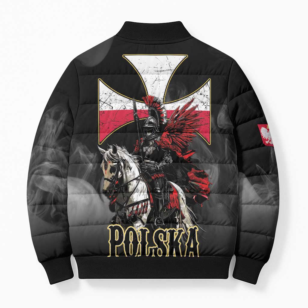 Polish Winged Hussars Bomber Puffer Jacket Husaria Poland Pride Knight Armor