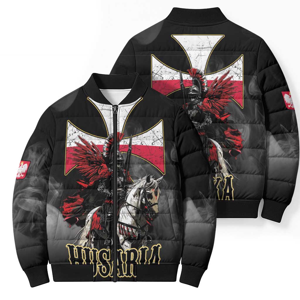 Polish Winged Hussars Bomber Puffer Jacket Husaria Poland Pride Knight Armor