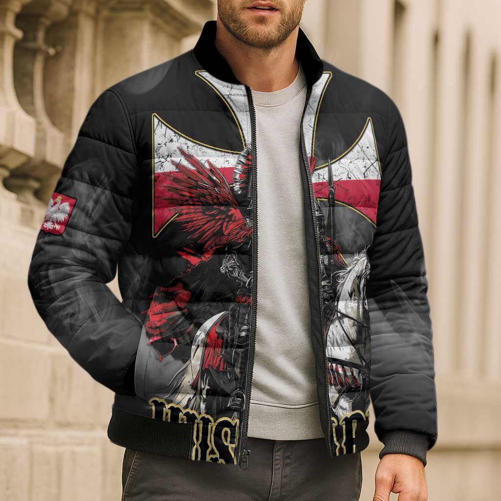 Polish Winged Hussars Bomber Puffer Jacket Husaria Poland Pride Knight Armor