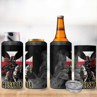 Polish Winged Hussars 4 in 1 Can Cooler Tumbler Husaria Poland Pride Knight Armor