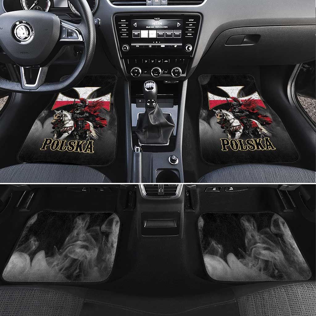 Polish Winged Hussars Car Mats Husaria Poland Pride Knight Armor