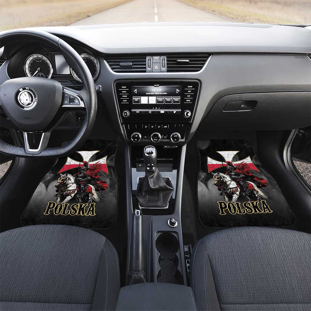 Polish Winged Hussars Car Mats Husaria Poland Pride Knight Armor