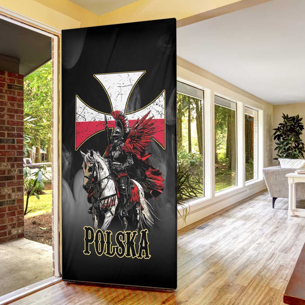 Polish Winged Hussars Door Cover Husaria Poland Pride Knight Armor