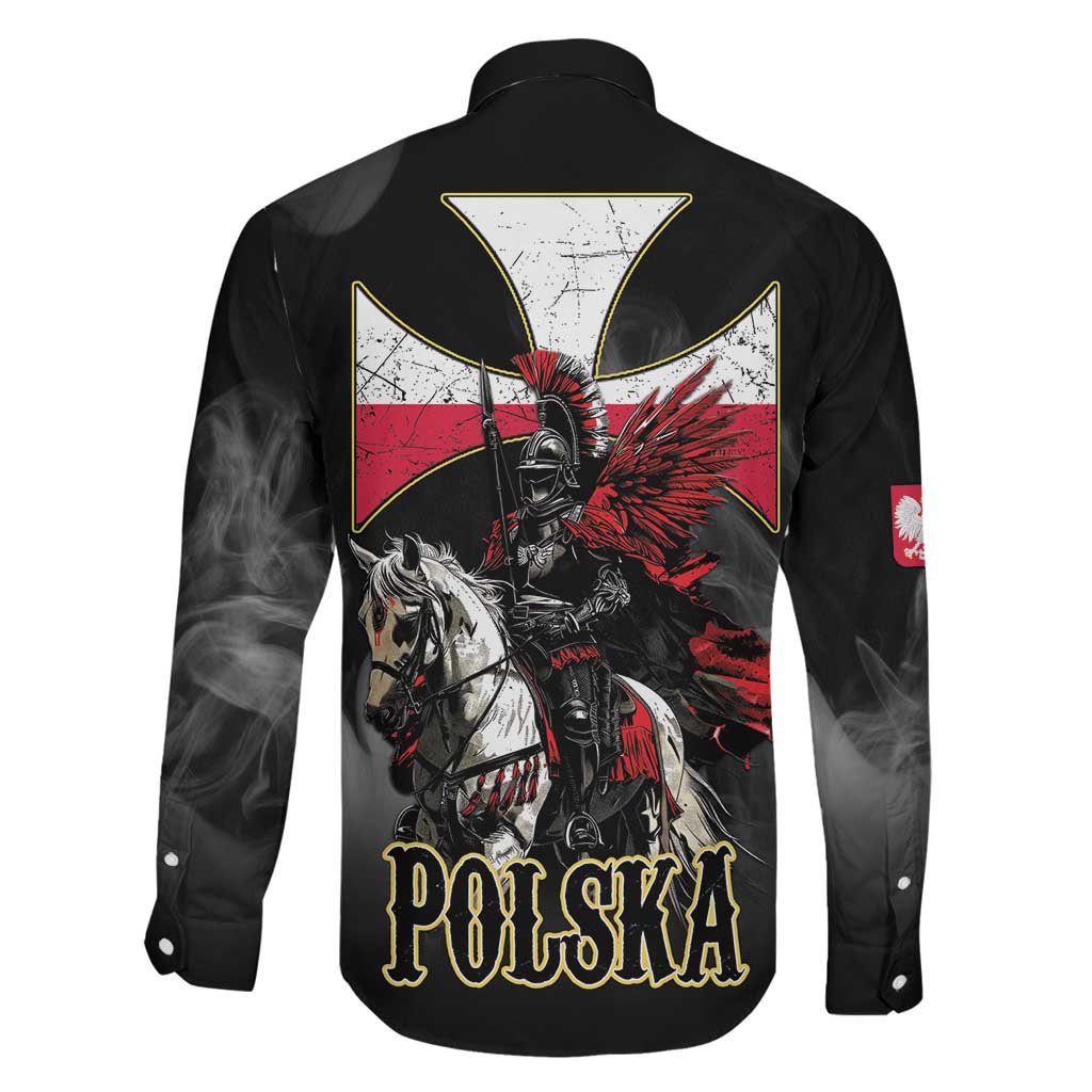 Polish Winged Hussars Family Matching Mermaid Dress and Hawaiian Shirt Husaria Poland Pride Knight Armor