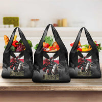 Polish Winged Hussars Grocery Bag Husaria Poland Pride Knight Armor