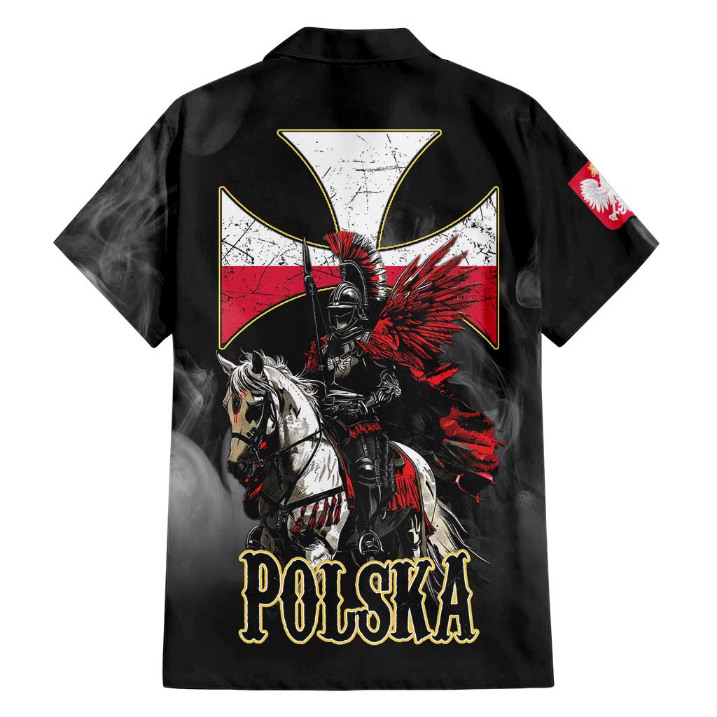 Polish Winged Hussars Hawaiian Shirt Husaria Poland Pride Knight Armor