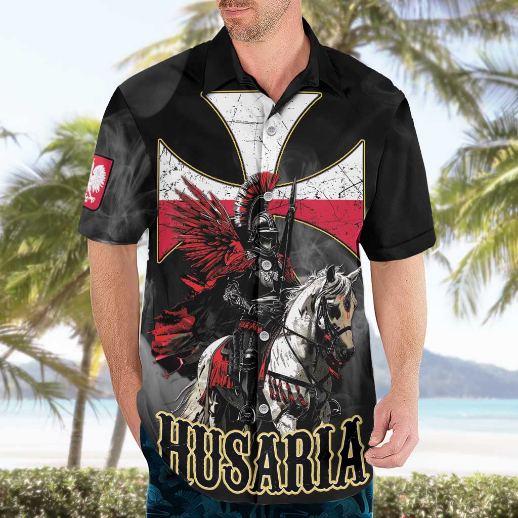 Polish Winged Hussars Hawaiian Shirt Husaria Poland Pride Knight Armor