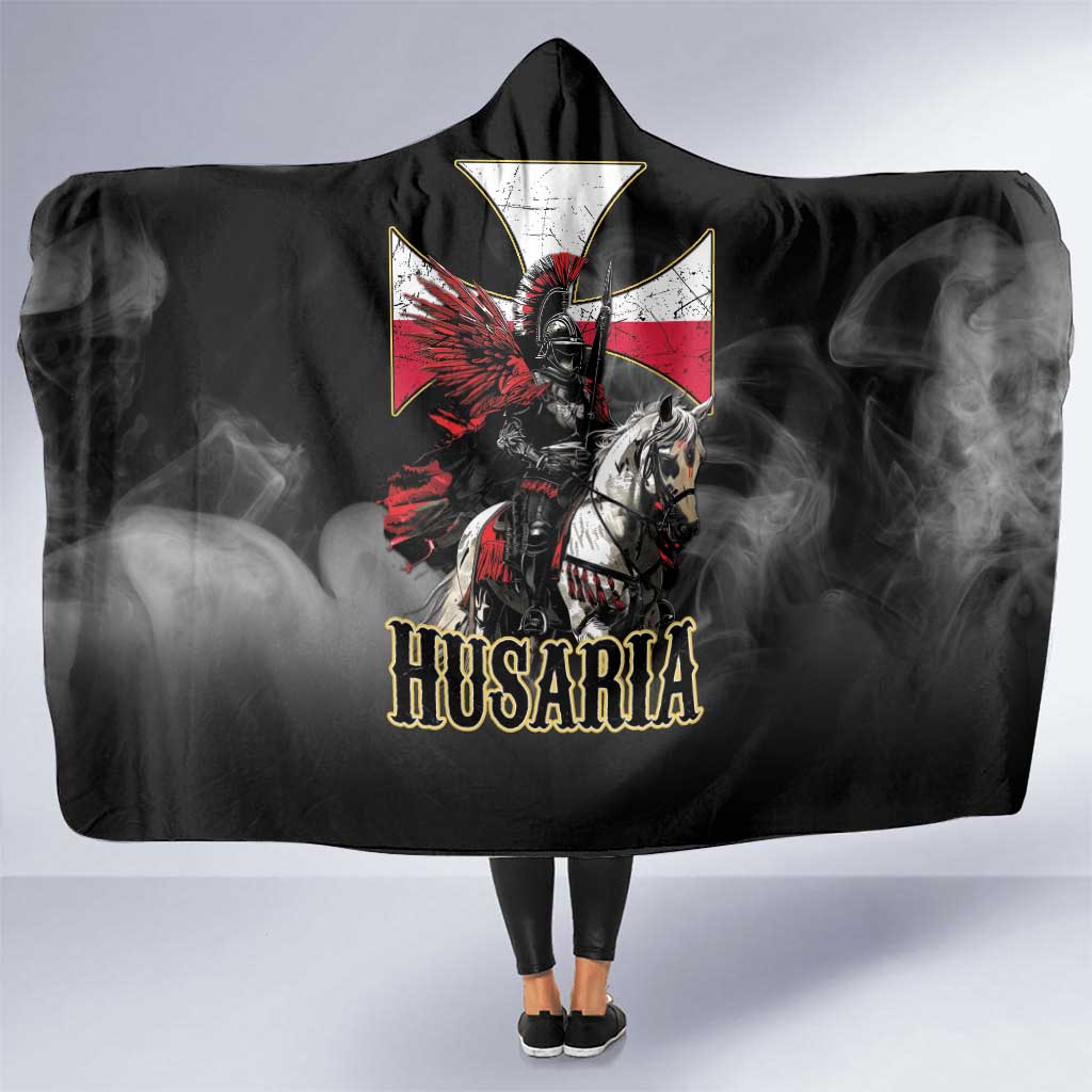 Polish Winged Hussars Hooded Blanket Husaria Poland Pride Knight Armor