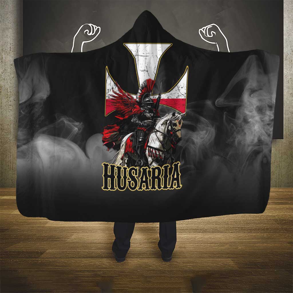 Polish Winged Hussars Hooded Blanket Husaria Poland Pride Knight Armor