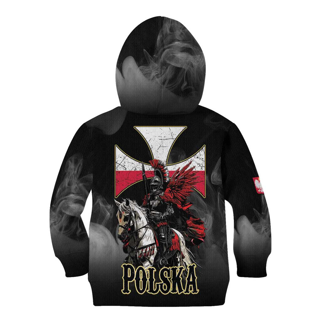 Polish Winged Hussars Kid Hoodie Husaria Poland Pride Knight Armor