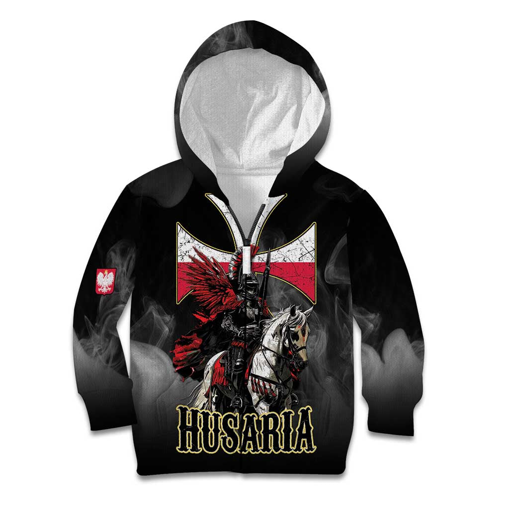 Polish Winged Hussars Kid Hoodie Husaria Poland Pride Knight Armor