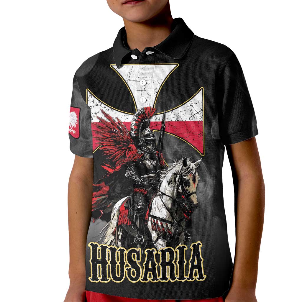 Polish Winged Hussars Kid Polo Shirt Husaria Poland Pride Knight Armor