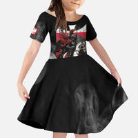 Polish Winged Hussars Kid Short Sleeve Dress Husaria Poland Pride Knight Armor