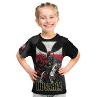 Polish Winged Hussars Kid T Shirt Husaria Poland Pride Knight Armor