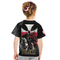 Polish Winged Hussars Kid T Shirt Husaria Poland Pride Knight Armor