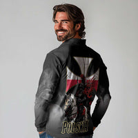 Polish Winged Hussars Long Sleeve Polo Shirt Husaria Poland Pride Knight Armor