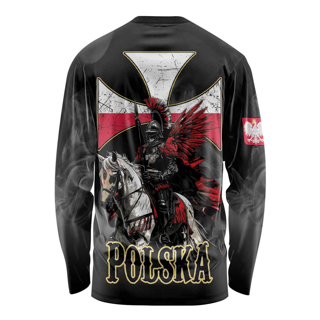 Polish Winged Hussars Long Sleeve Shirt Husaria Poland Pride Knight Armor