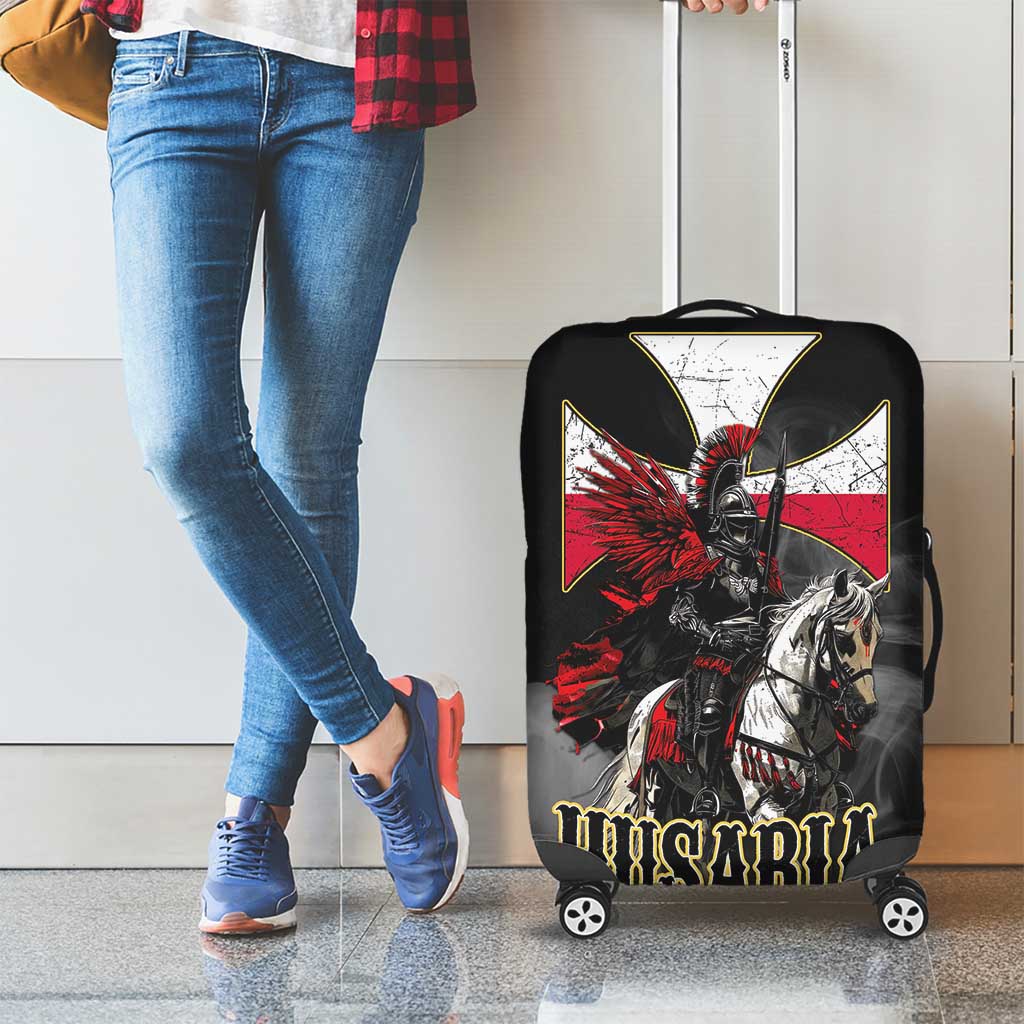 Polish Winged Hussars Luggage Cover Husaria Poland Pride Knight Armor