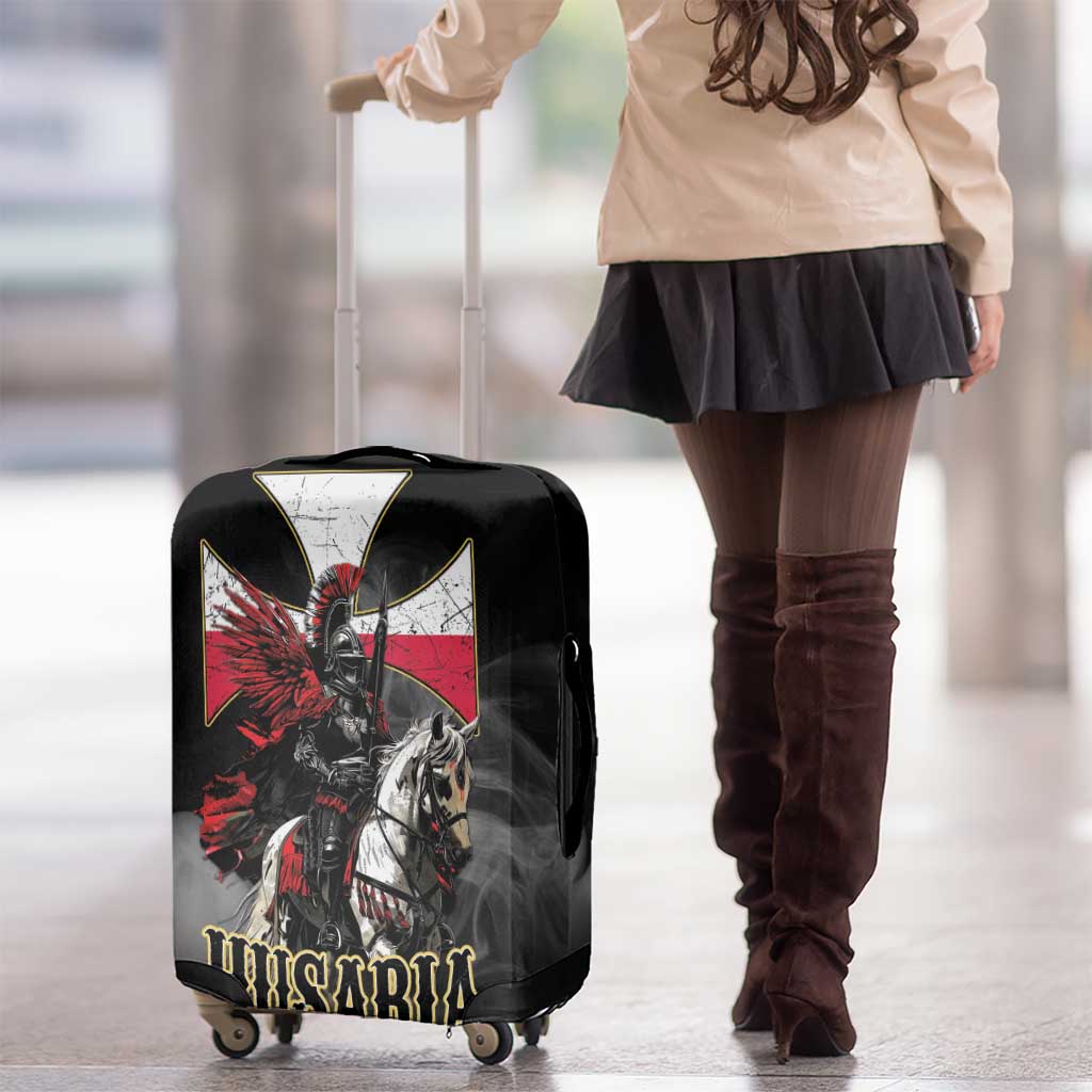 Polish Winged Hussars Luggage Cover Husaria Poland Pride Knight Armor