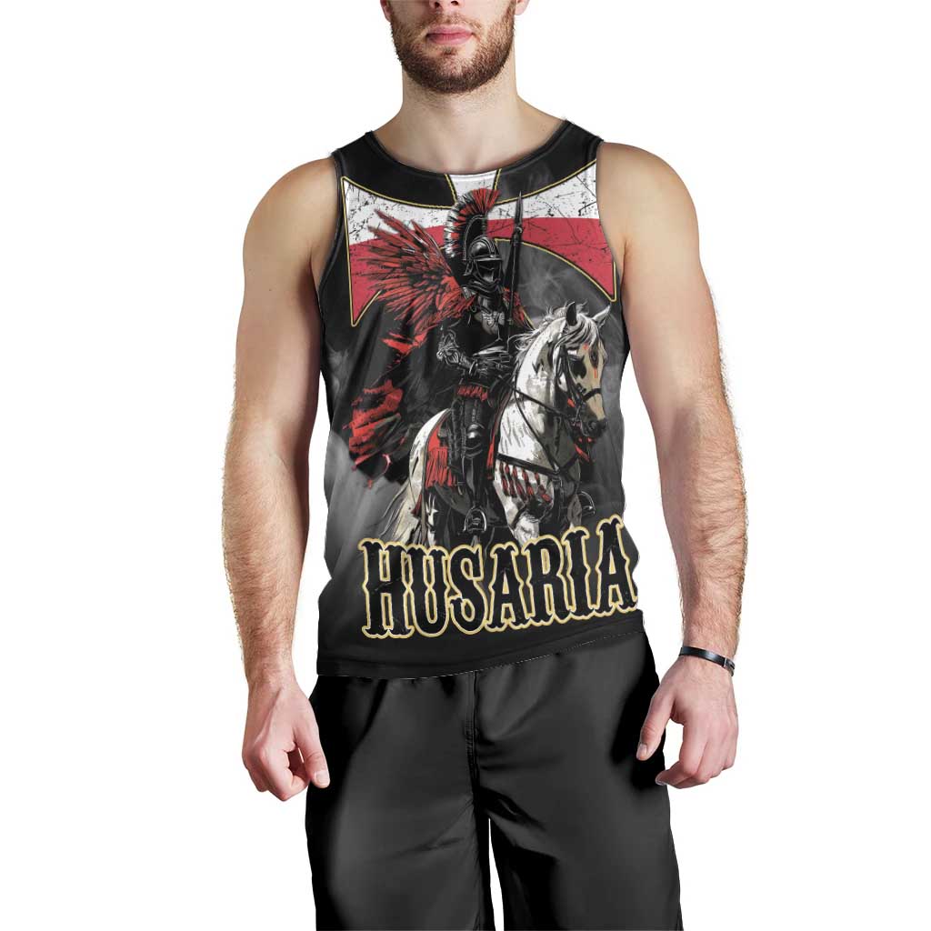 Polish Winged Hussars Men Tank Top Husaria Poland Pride Knight Armor