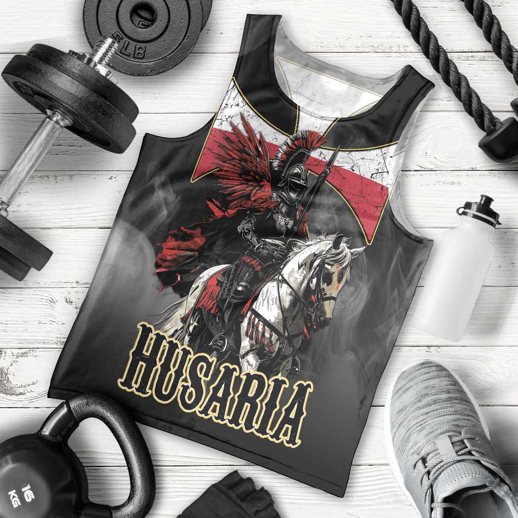 Polish Winged Hussars Men Tank Top Husaria Poland Pride Knight Armor