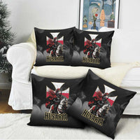 Polish Winged Hussars Pillow Cover Husaria Poland Pride Knight Armor