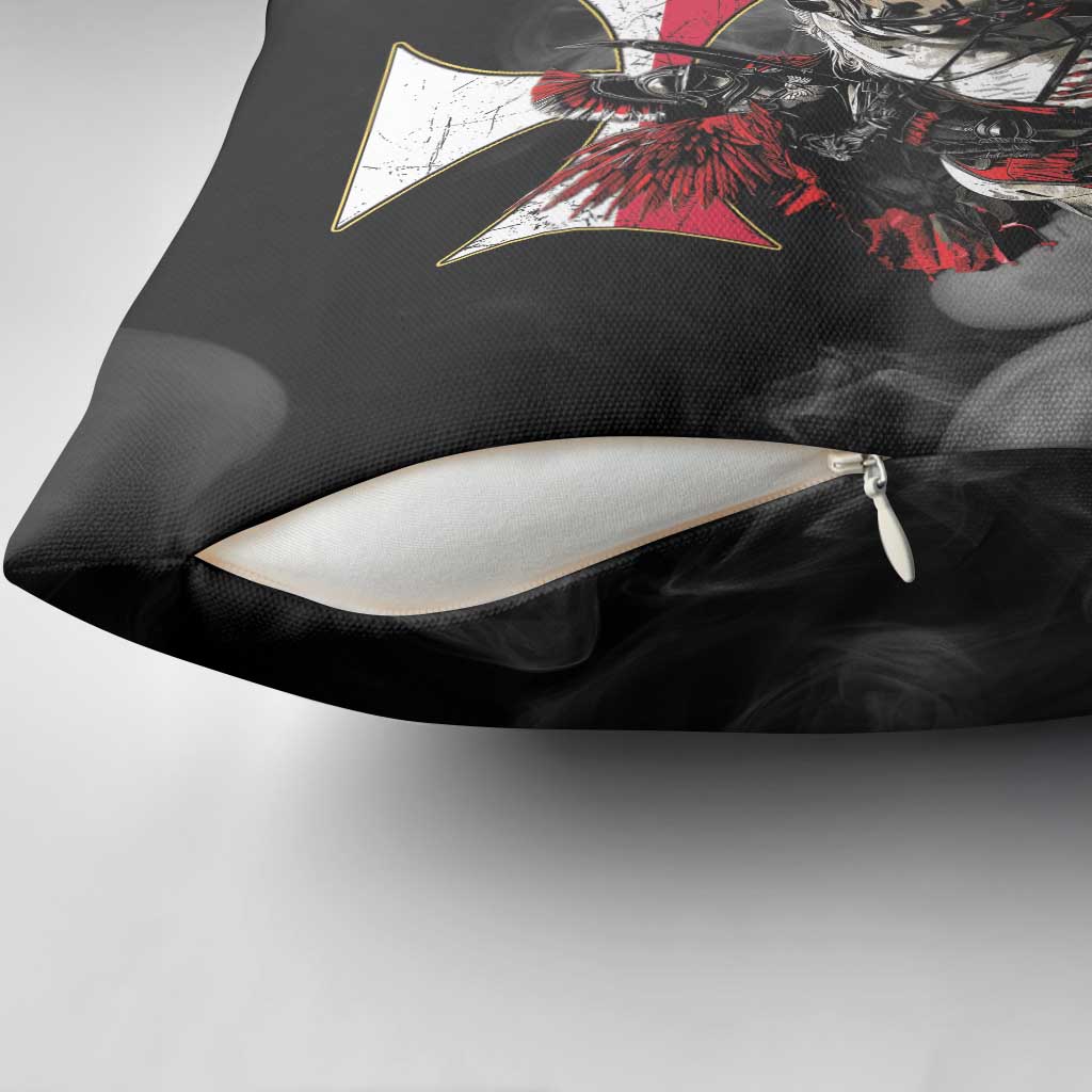 Polish Winged Hussars Pillow Cover Husaria Poland Pride Knight Armor