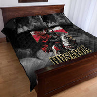 Polish Winged Hussars Quilt Bed Set Husaria Poland Pride Knight Armor