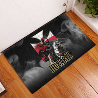 Polish Winged Hussars Rubber Doormat Husaria Poland Pride Knight Armor