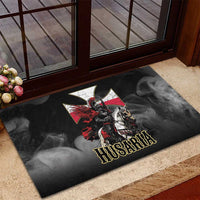 Polish Winged Hussars Rubber Doormat Husaria Poland Pride Knight Armor
