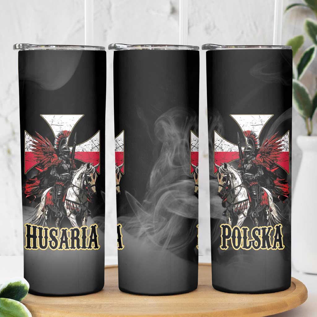 Polish Winged Hussars Skinny Tumbler Husaria Poland Pride Knight Armor