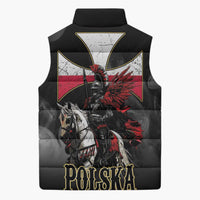 Polish Winged Hussars Sleeveless Puffer Jacket Husaria Poland Pride Knight Armor