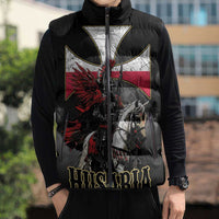 Polish Winged Hussars Sleeveless Puffer Jacket Husaria Poland Pride Knight Armor