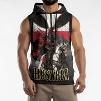 Polish Winged Hussars Sleeveless Zip Hoodie Husaria Poland Pride Knight Armor