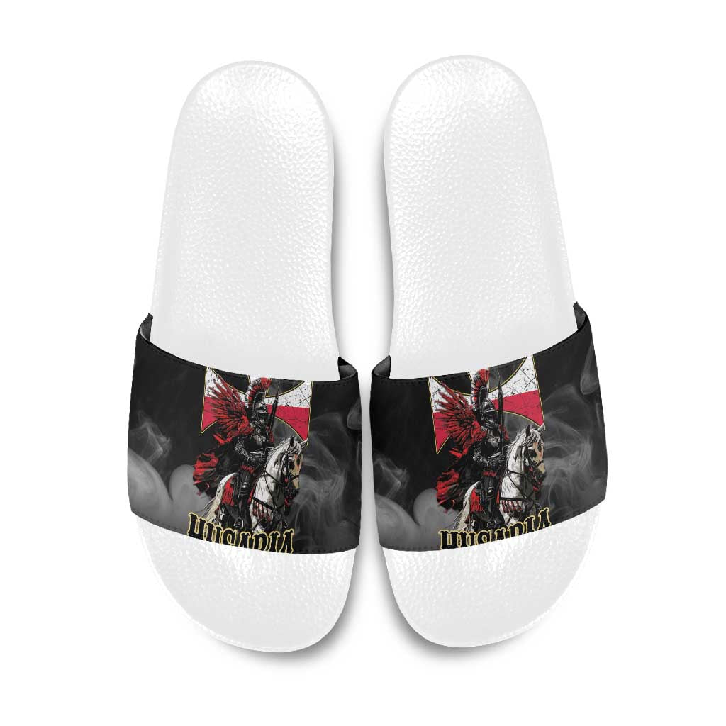 Polish Winged Hussars Slide Sandals Husaria Poland Pride Knight Armor